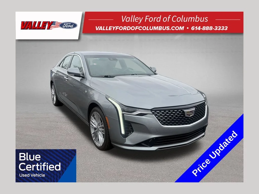 Certified Used 2023 Silver Metallic Cadillac Premium Luxury image 1