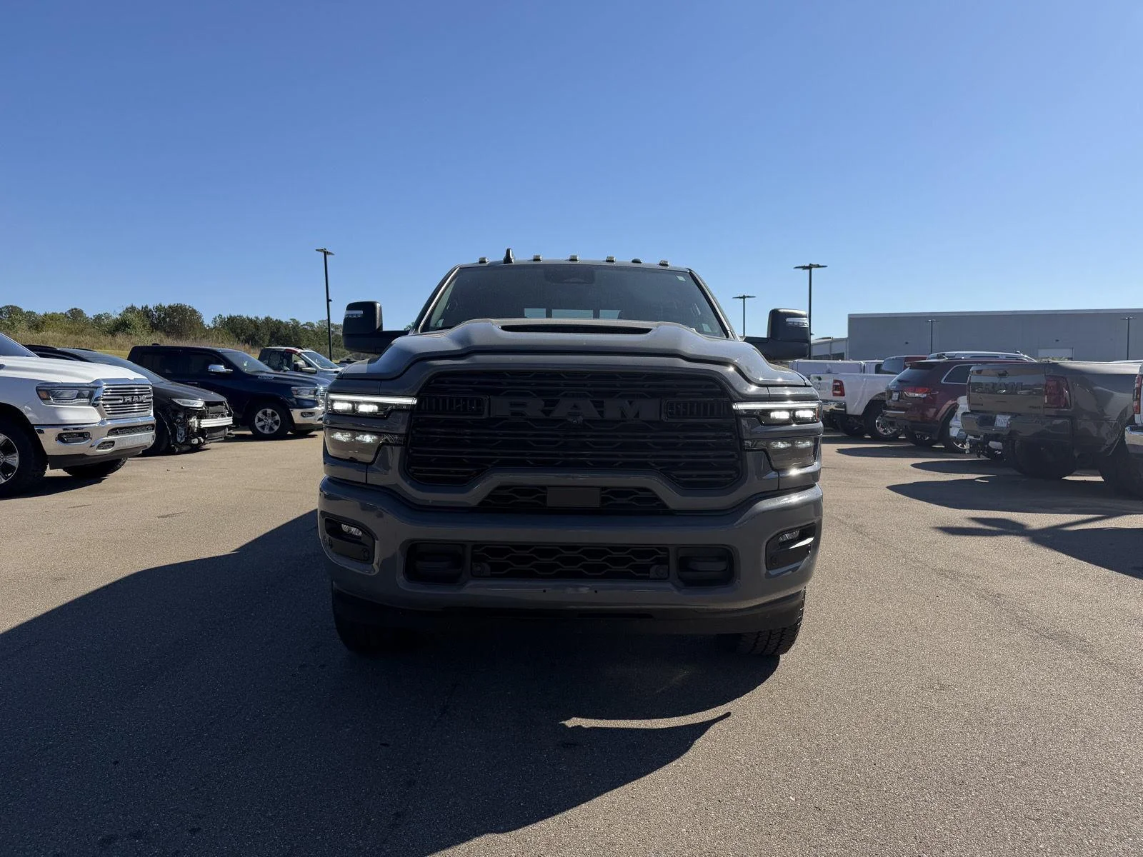Used 2026 Ceramic Gray Clearcoat Ram Laramie image 2