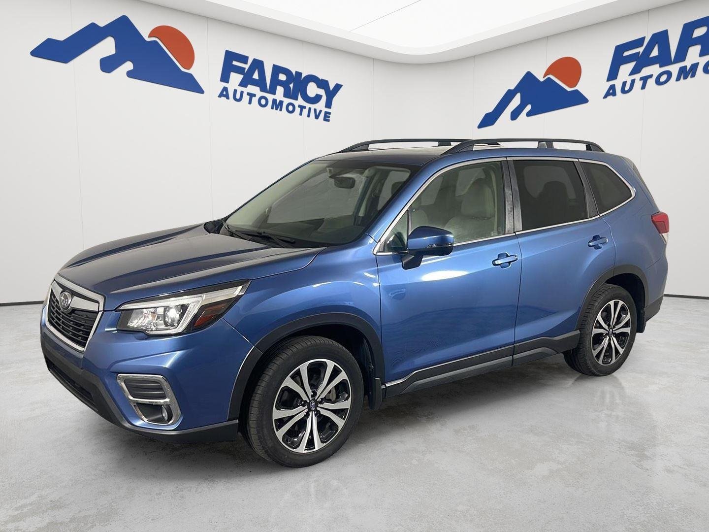 Used 2019 Horizon Blue Pearl Subaru Limited image 1