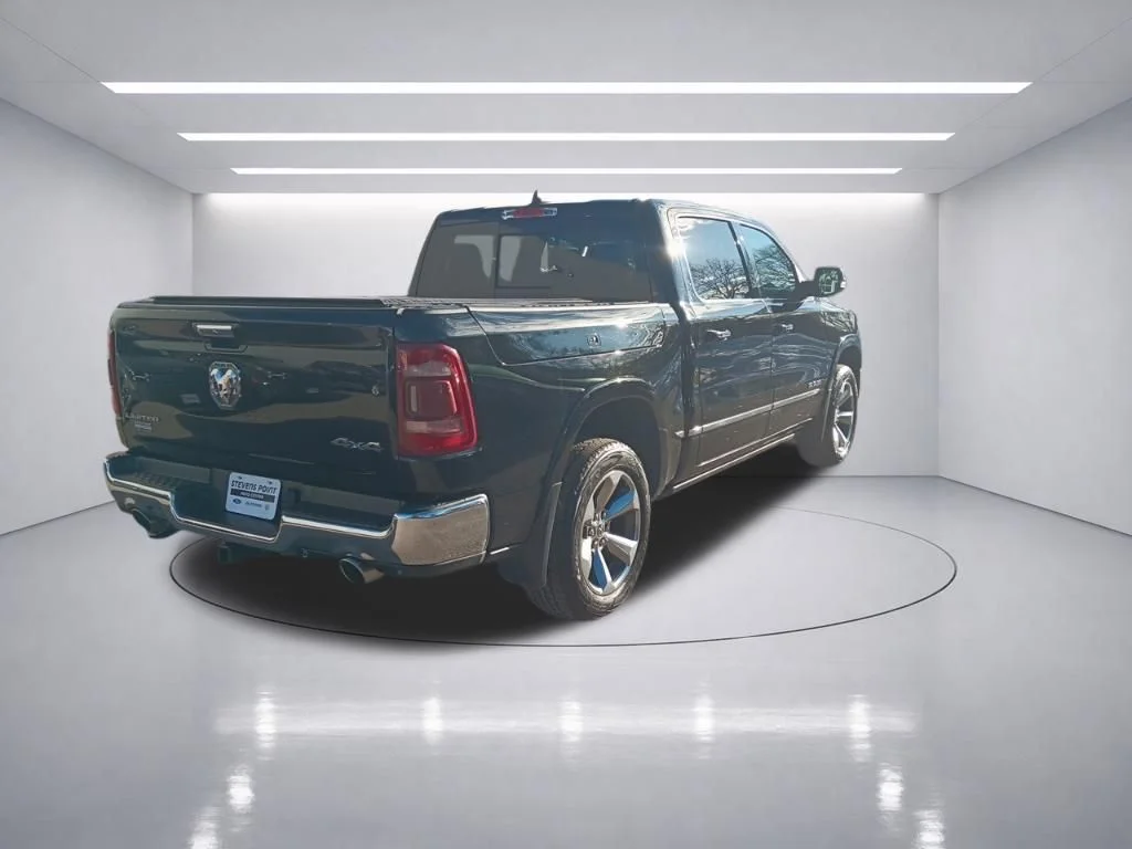Used 2019 Diamond Black Crystal Pearlcoat Ram Limited image 7