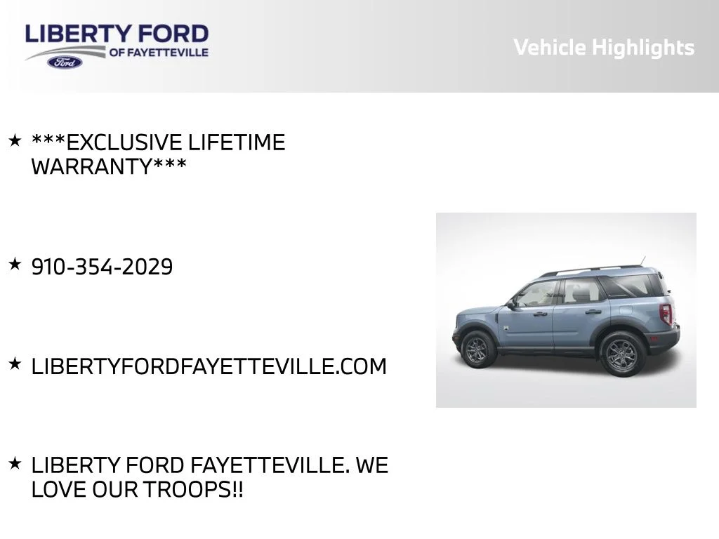 Certified Used 2024 Azure Gray Metallic Ford Big Bend image 5