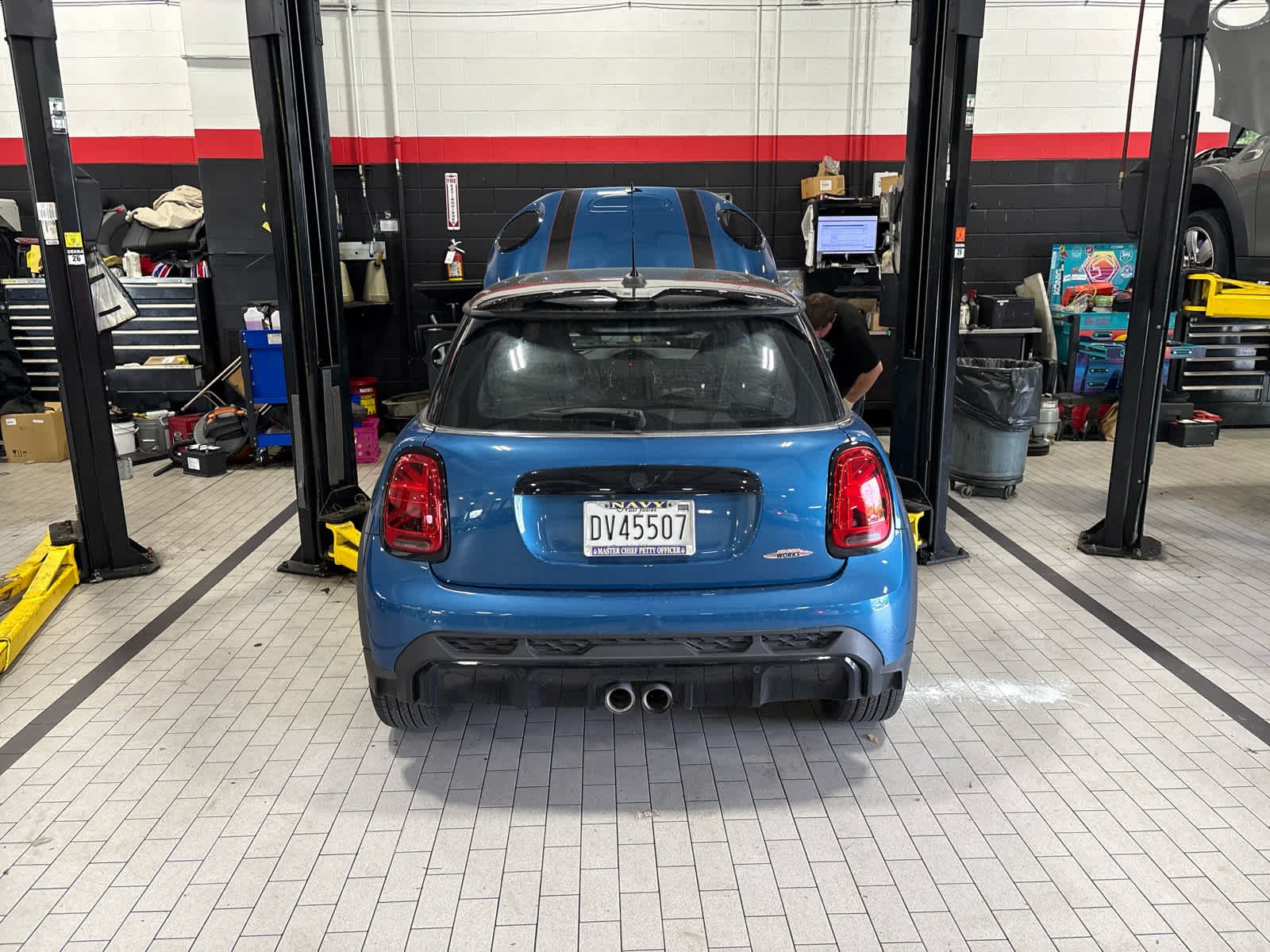 Used 2023 Island Blue Metallic MINI John Cooper Works image 7