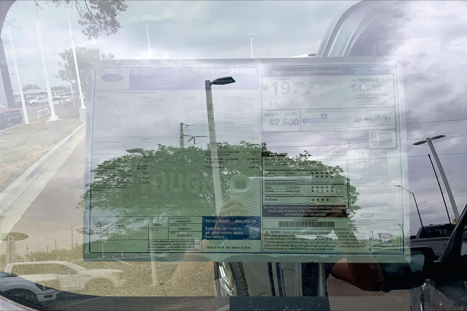 New 2026 Iconic Silver Metallic Ford XLT image 22