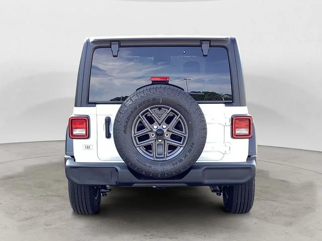 New 2026 Bright White Clearcoat Jeep 4-DOOR SPORT S image 5