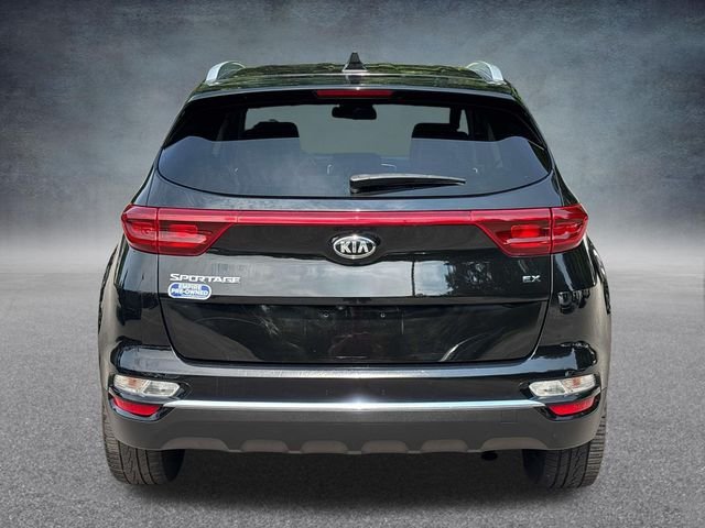Used 2021 Black Cherry Kia EX image 6