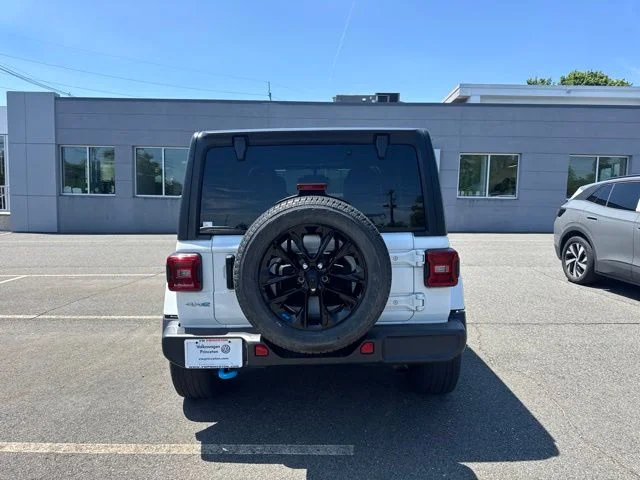 Used 2023 White Jeep Sahara 4xe image 5