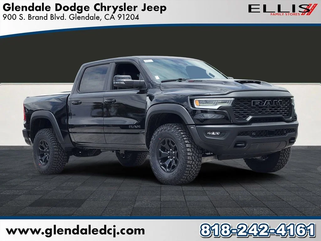 New 2026 Diamond Black Crystal Pearl-Coat Exterior Paint RAM RHO image 1