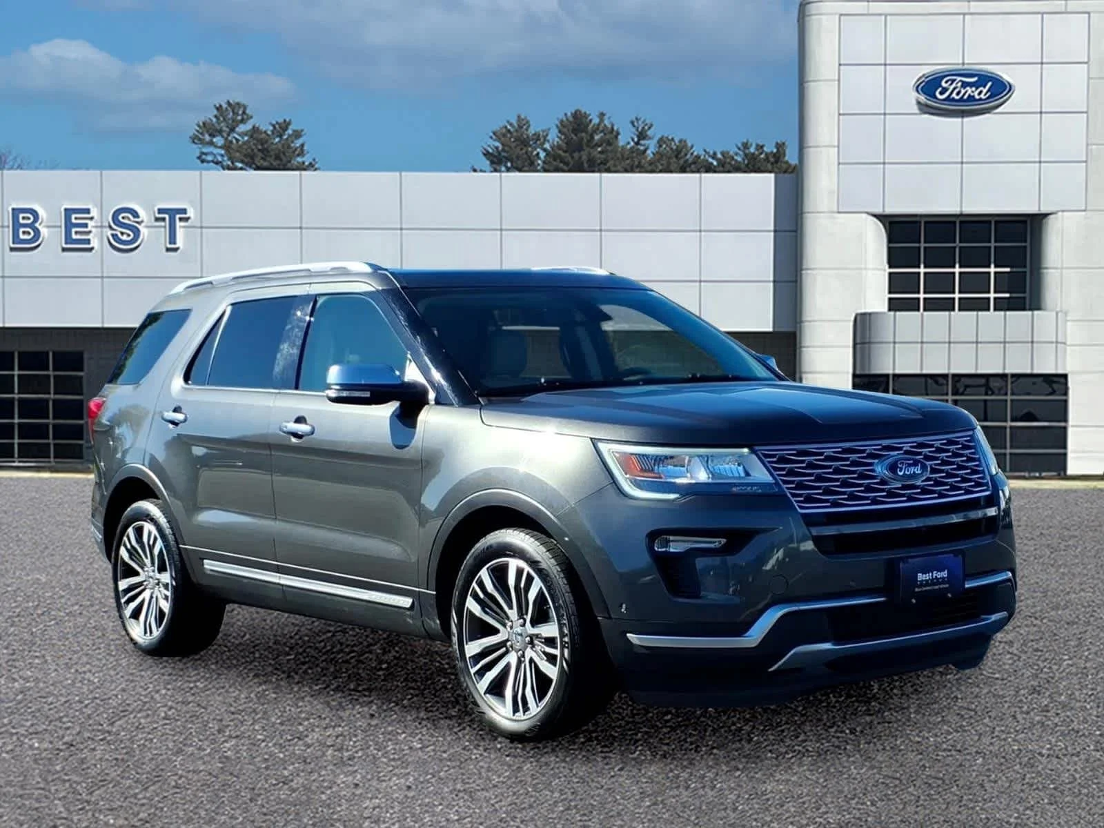 Used 2018 Magnetic Ford Platinum image 10