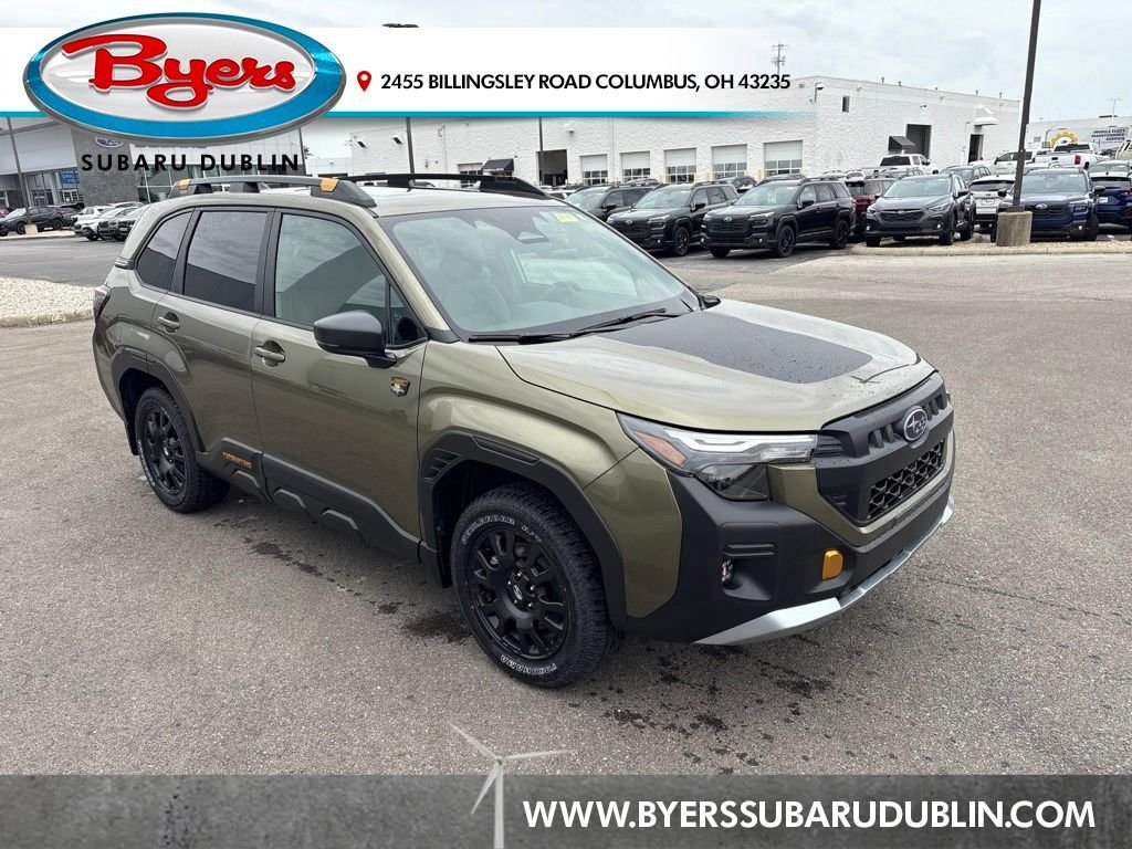 New 2026 AUTUMN GREEN METALLIC Subaru Wilderness image 1
