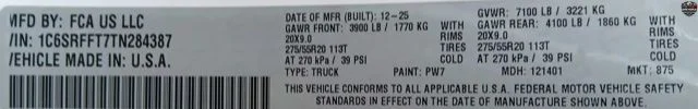 New 2026 Bright White Clear-Coat Exterior Paint RAM Big Horn/Lone Star image 19