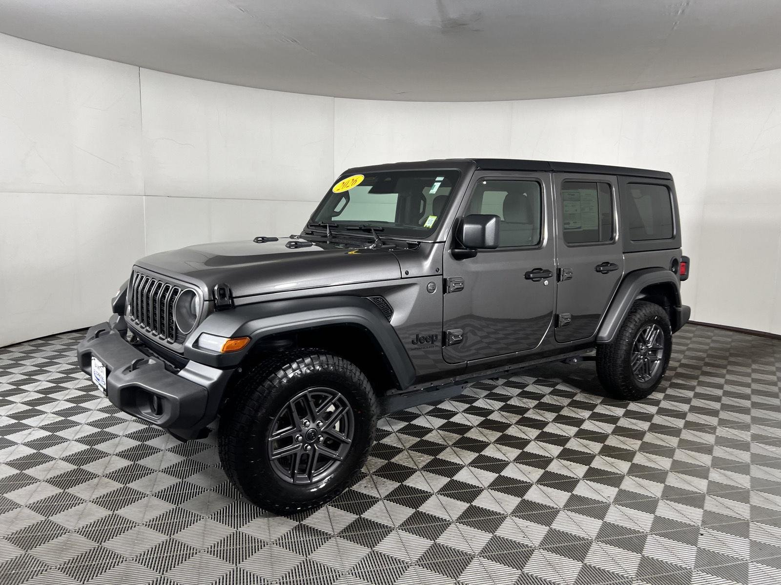 Used 2026 Granite Crystal Metallic Clearcoat Jeep Sport S image 5
