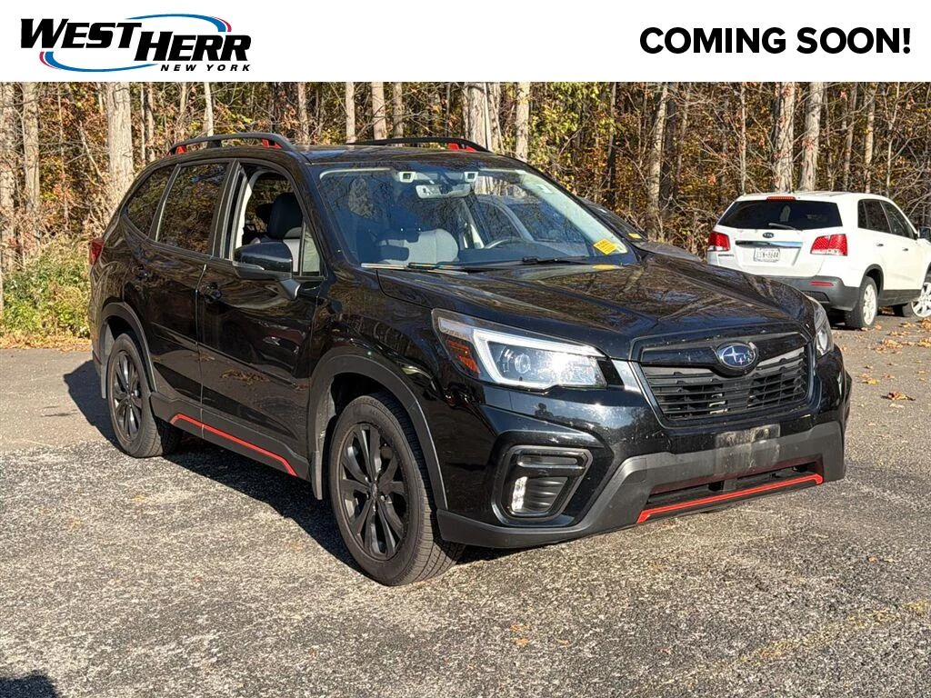 Used 2021 Crystal Black Silica Subaru Sport image 1