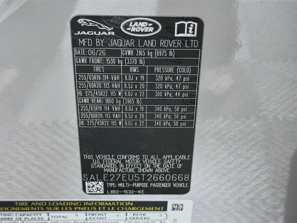 New 2026 Borasco Grey Land Rover X-Dynamic SE image 34