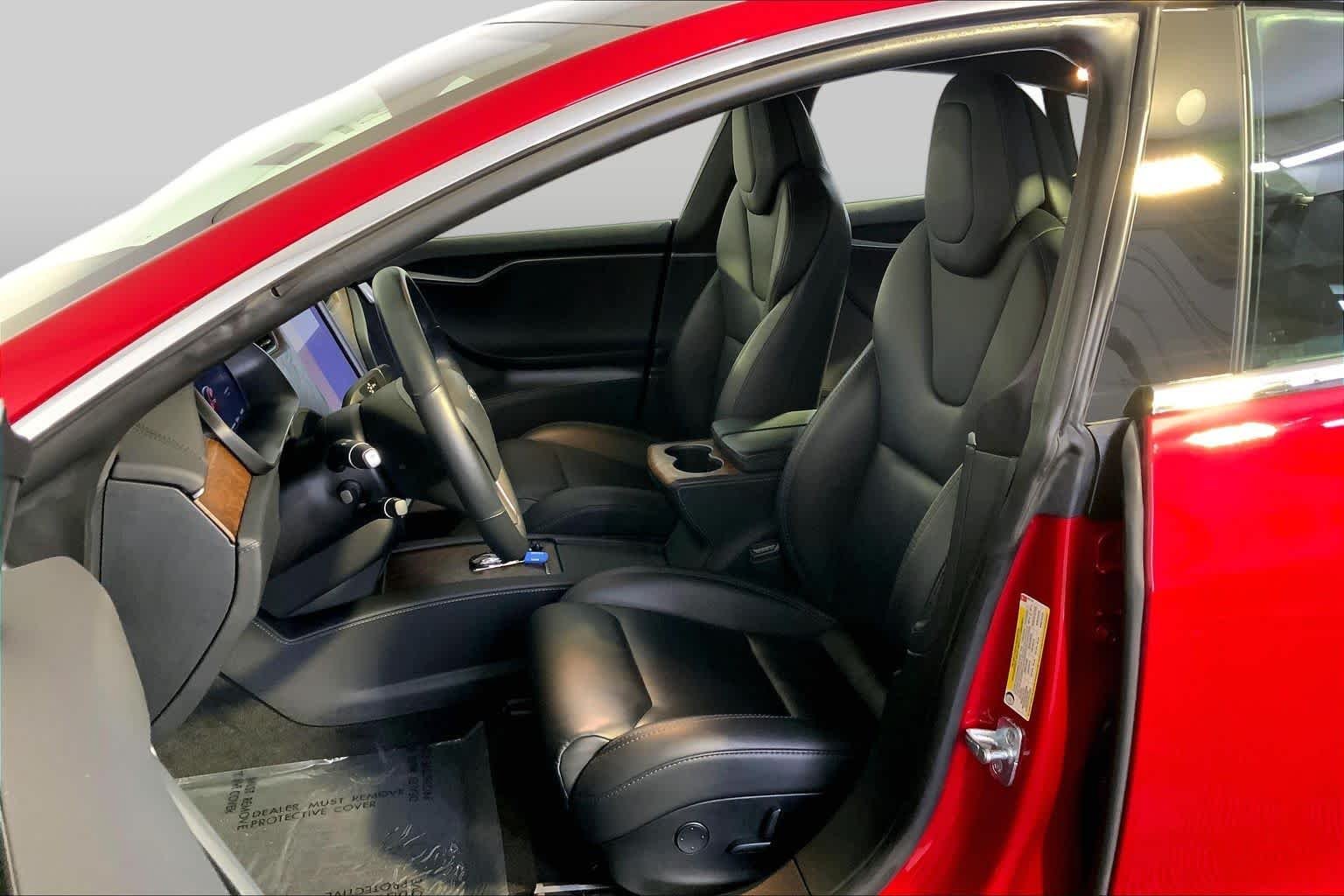 Used 2019 Red Multi-Coat Tesla 100D image 8