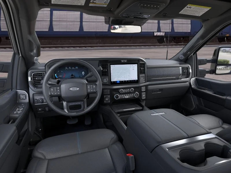 New 2026 Star White Metallic Tri-Coat Ford F-350® Platinum® image 9