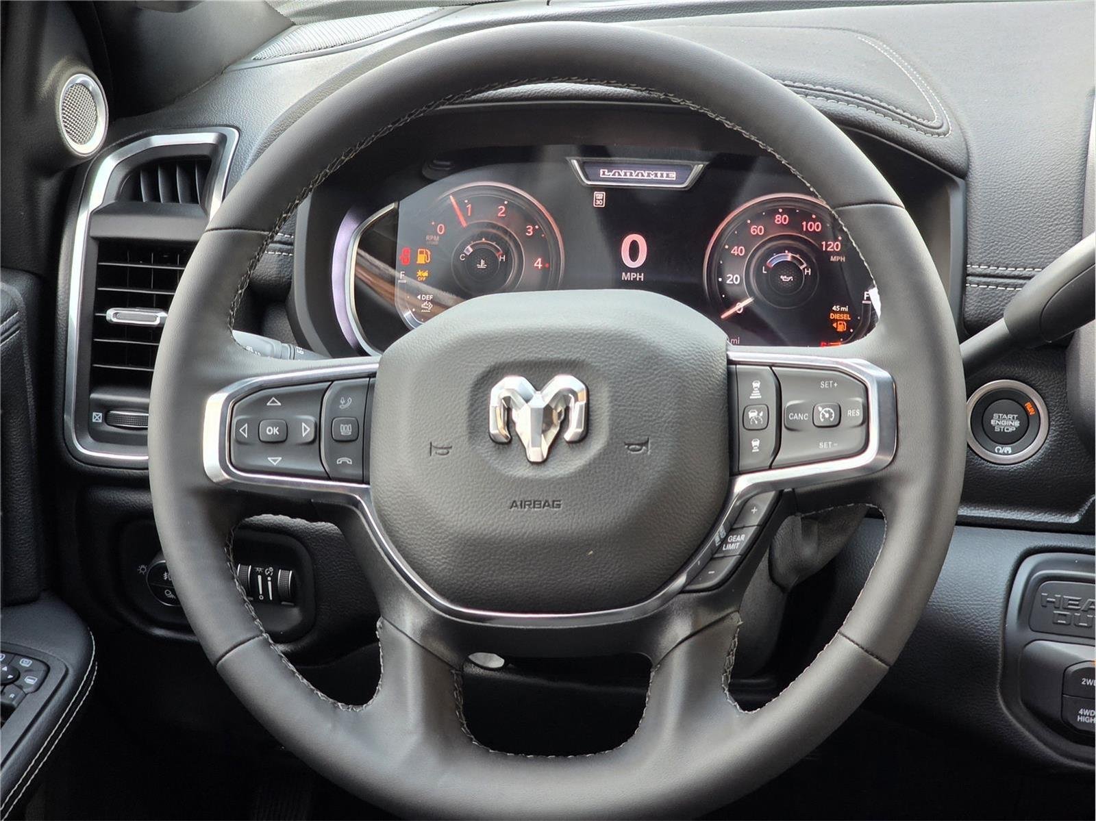 Used 2025 Bright White Clearcoat Ram Laramie image 19