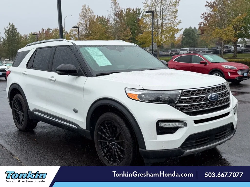 Used 2023 Star White Metallic Tri-Coat Ford King Ranch image 1