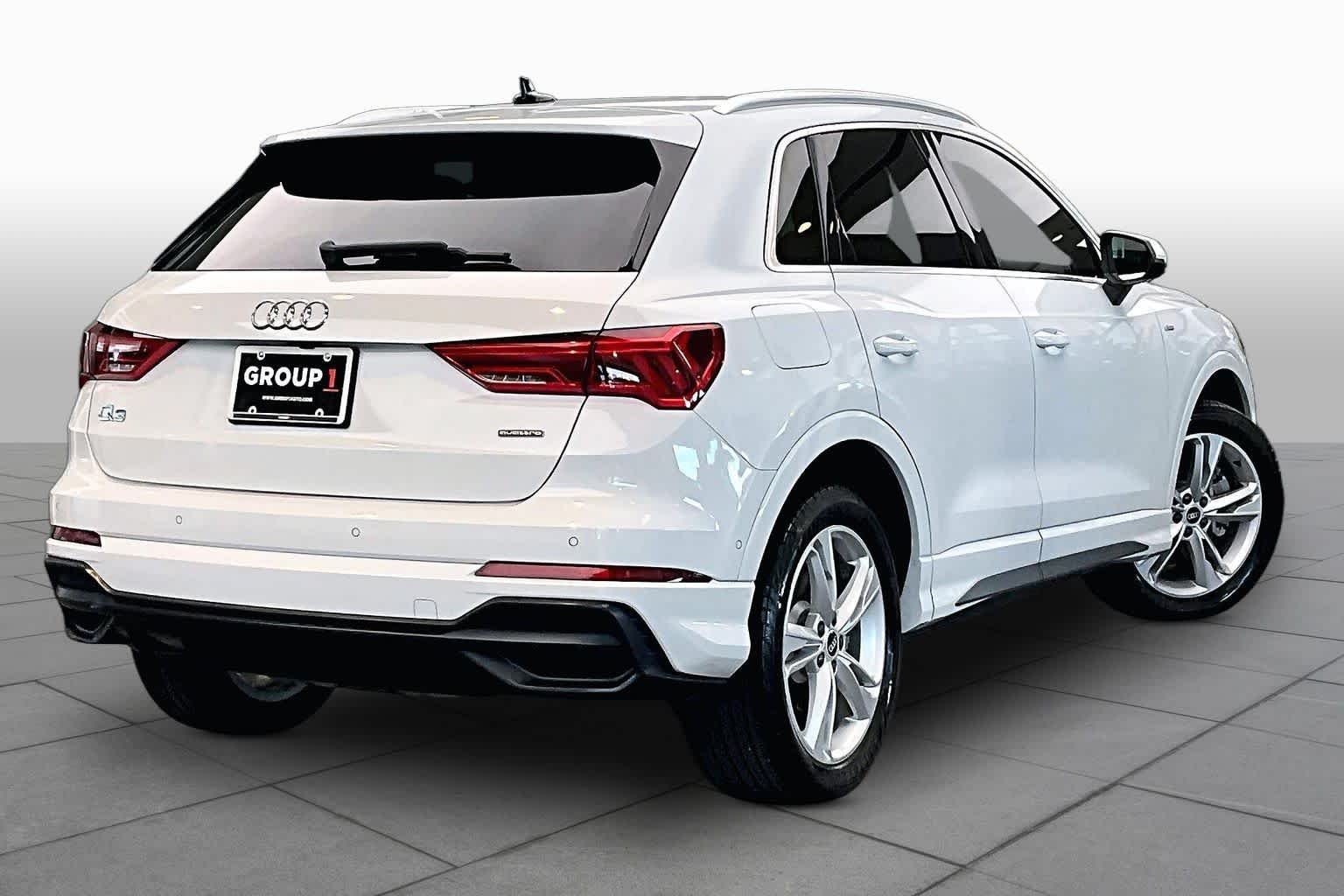 Used 2021 Glacier White Metallic Audi S line Premium Plus image 13