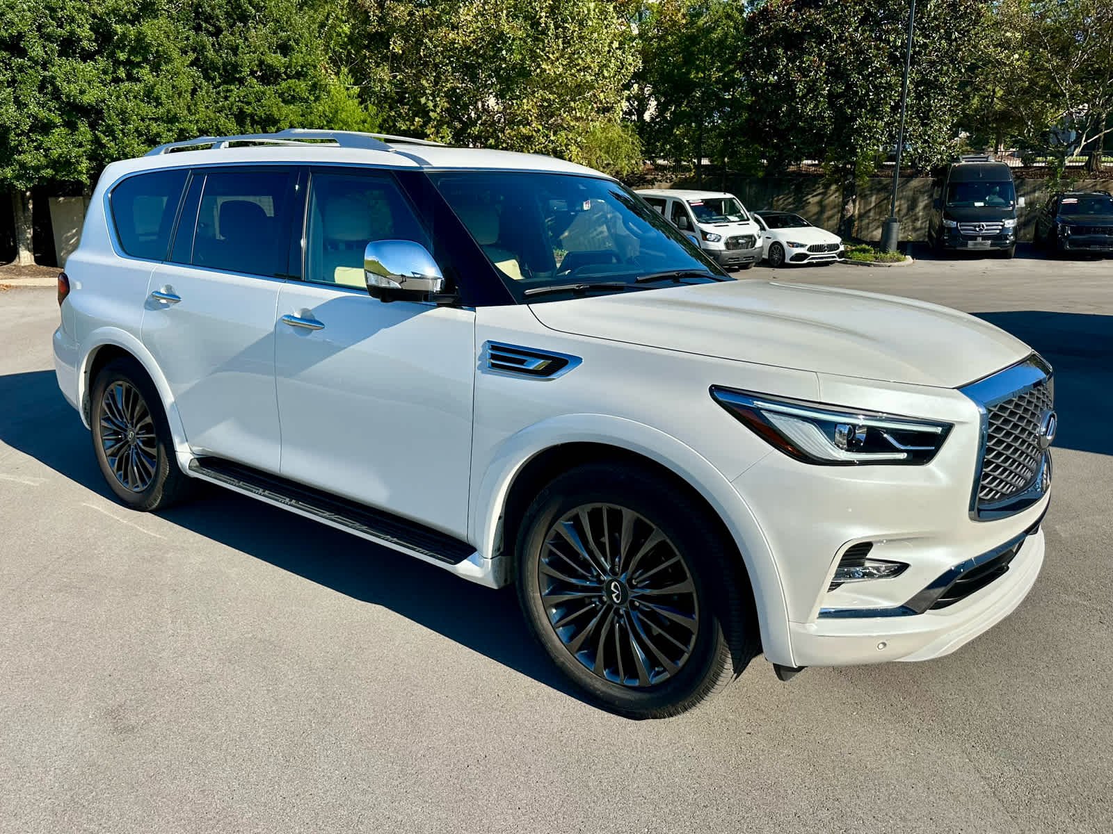 Used 2022 Moonstone White INFINITI SENSORY image 3