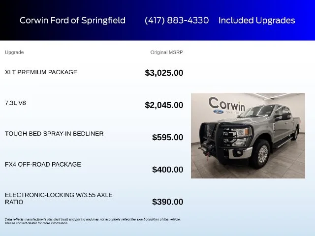 Certified Used 2020 Silver Spruce Metallic Ford XLT image 6