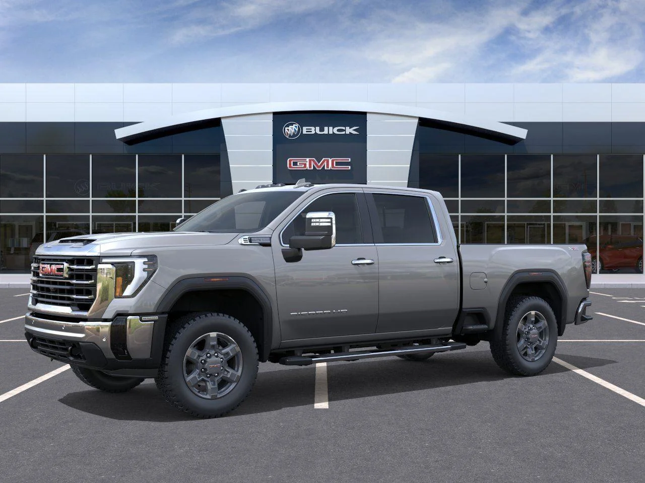New 2026 Sterling Metallic GMC SLT image 2