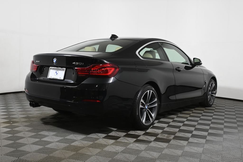 Used 2020 Black Sapphire Metallic BMW 430i xDrive image 7