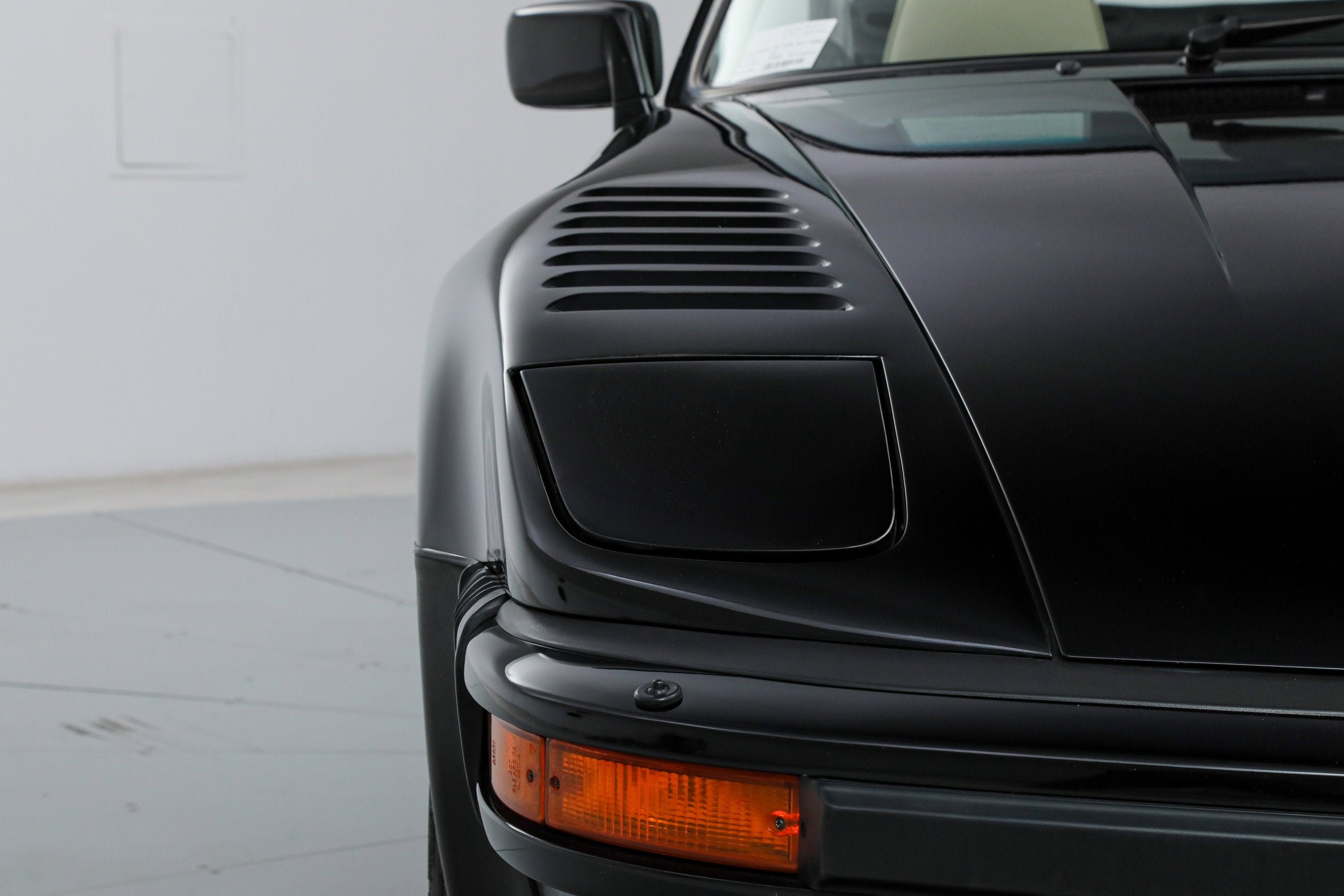 Used 1989 Black Porsche Turbo Cabriolet Slantnose image 24