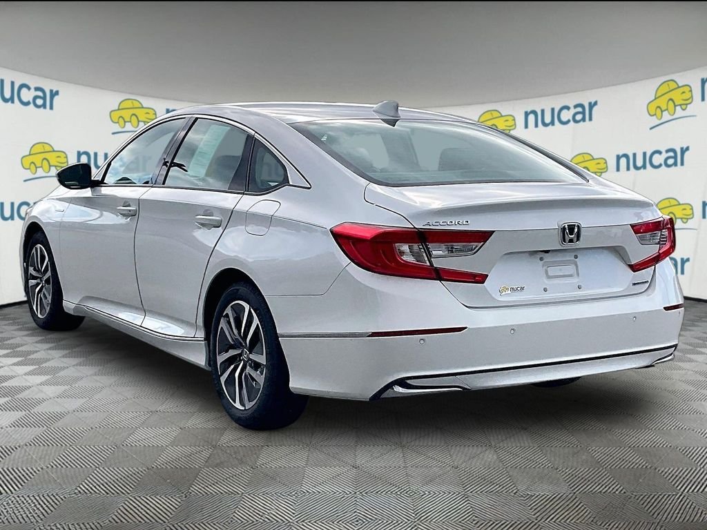 Used 2021 Platinum White Pearl Honda EX-L image 4