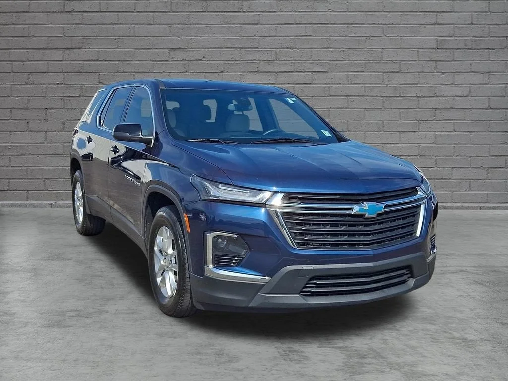 Used 2022 Northsky Blue Metallic Chevrolet LS image 44