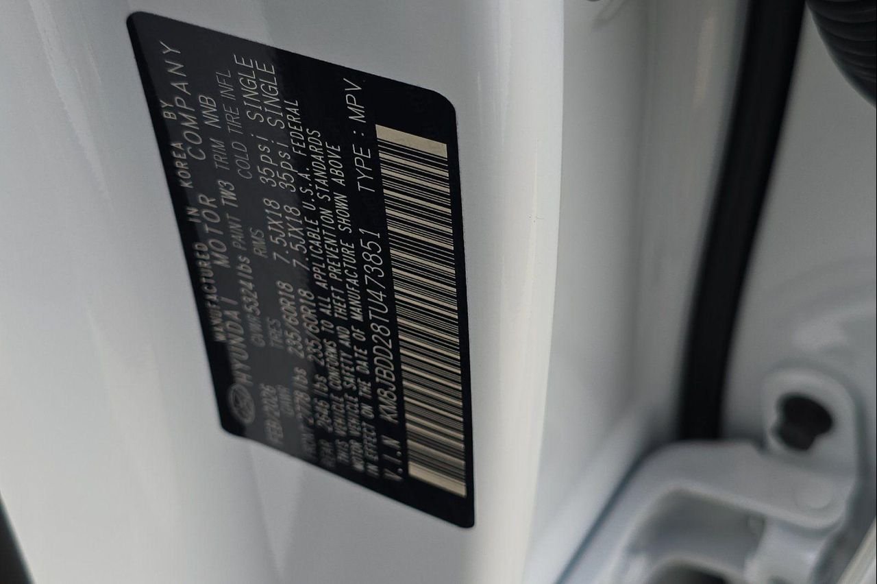 New 2026 White Hyundai SEL image 26