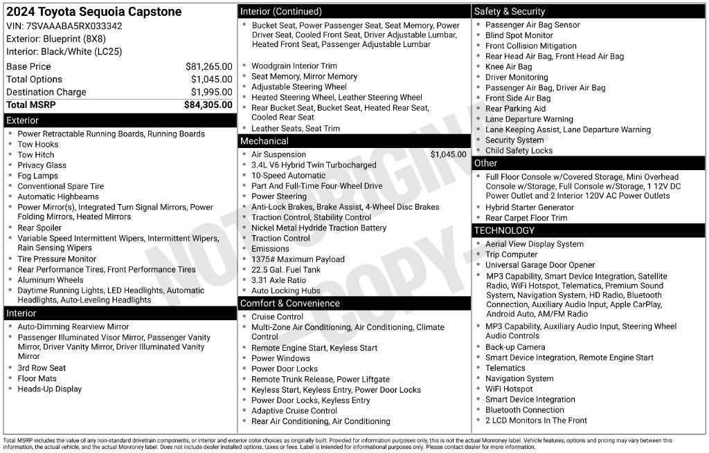 Used 2024 Blue Toyota Capstone image 27