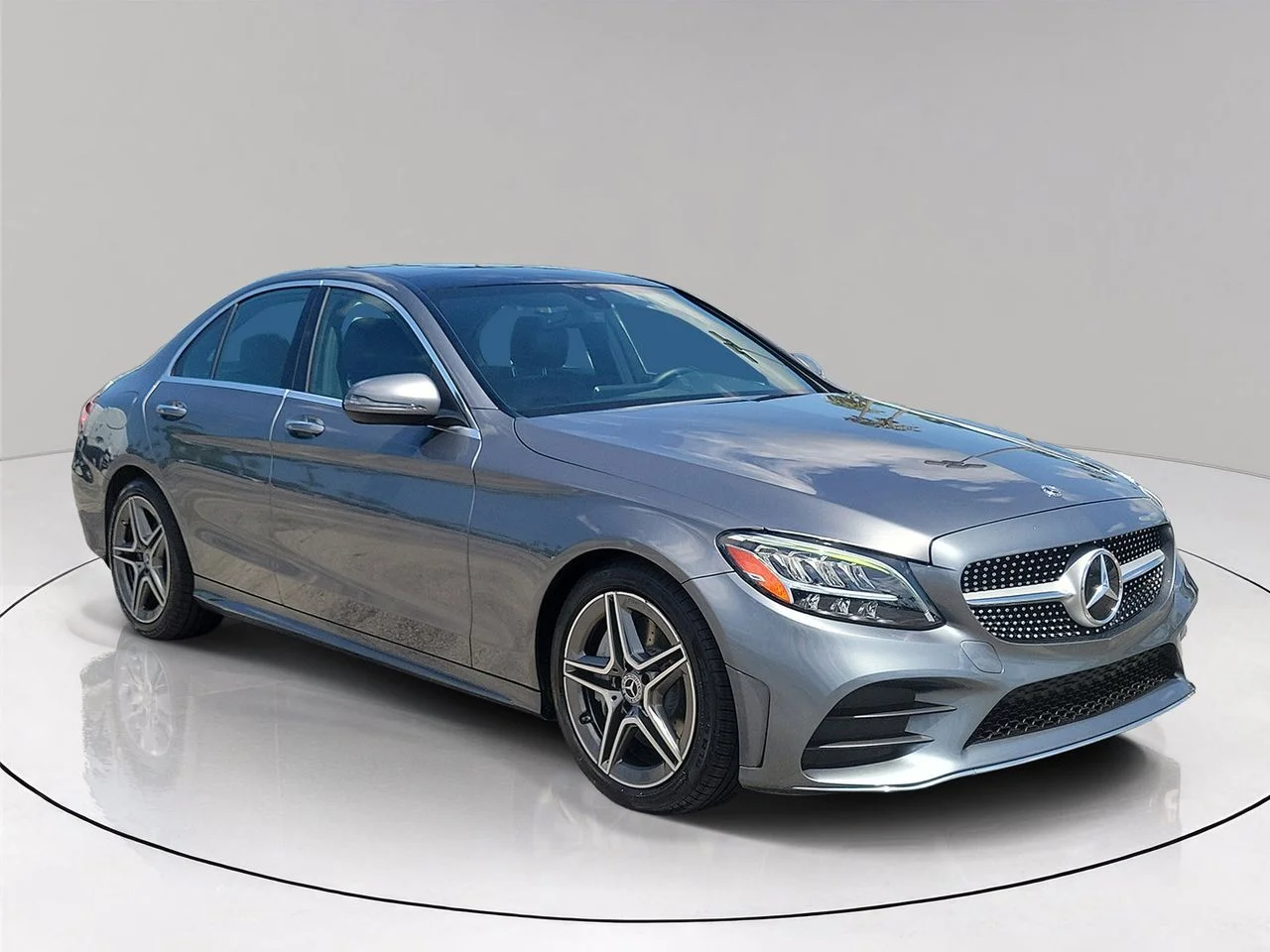 Used 2020 Gray Mercedes-Benz C 300 image 3