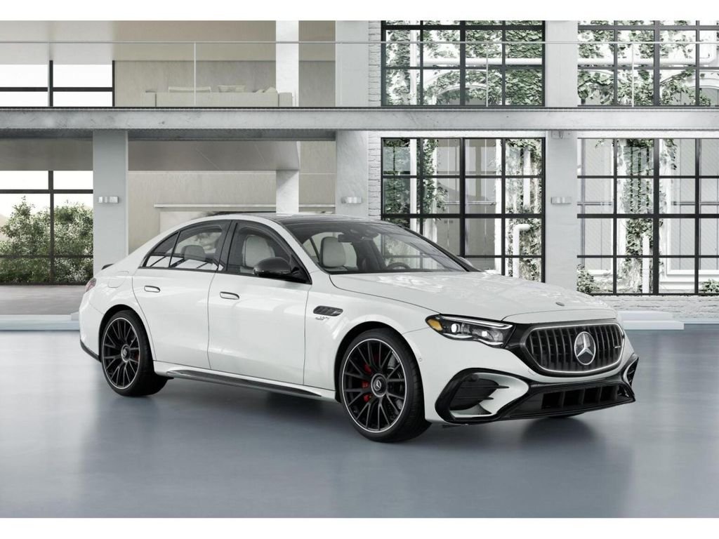 New 2027 MANUFAKTUR Moonlight White Metallic Mercedes-Benz AMG® E 53 E 4MATIC+ Sedan image 11