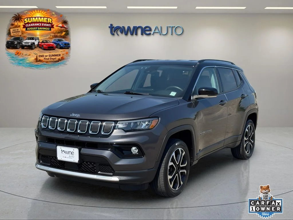 Used 2022 Gray Jeep Limited image 1