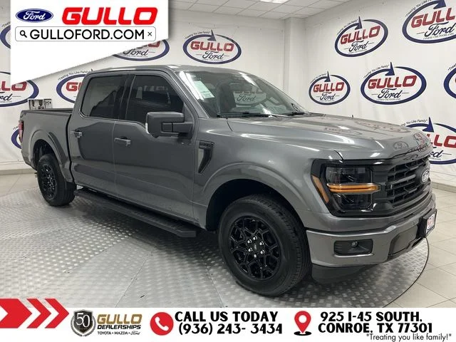 New 2026 Carbonized Gray Metallic Ford XLT image 1