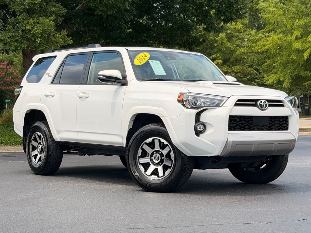 Certified Used 2024 White Toyota TRD Off-Road Premium image 2