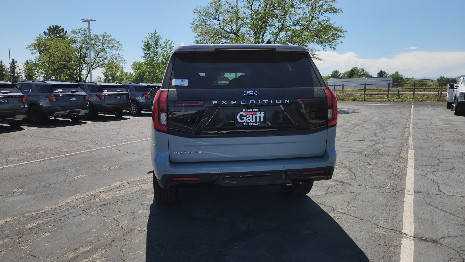 New 2027 Glacier Gray Metallic Tri-Coat Ford Platinum image 6