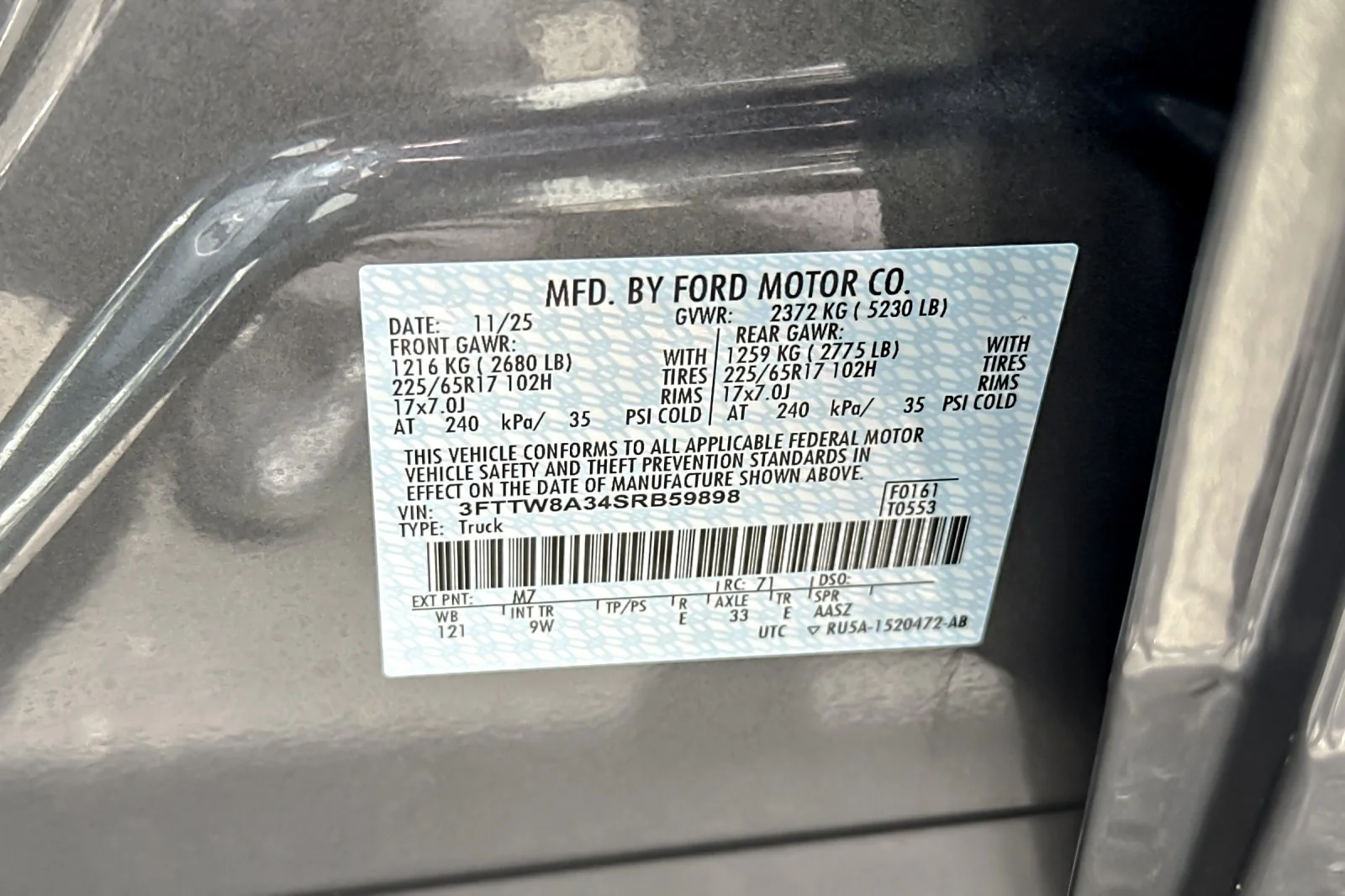 Used 2025 Carbonized Gray Metallic Ford XL image 25