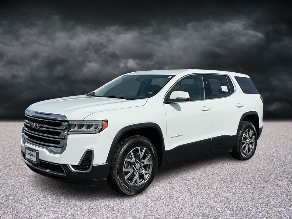 Used 2020 Summit White GMC FWD SLE image 1