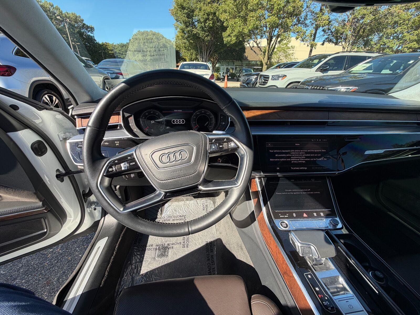 Used 2021 Glacier White Metallic Audi  image 4