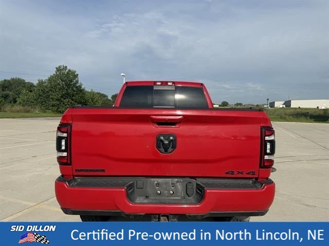 Used 2022 Flame Red Clear Coat Ram Lone Star image 5