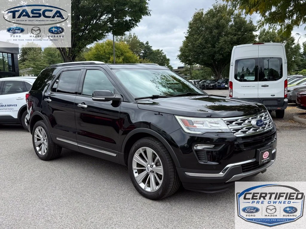 Used 2019 Agate Black Metallic Ford Limited image 1
