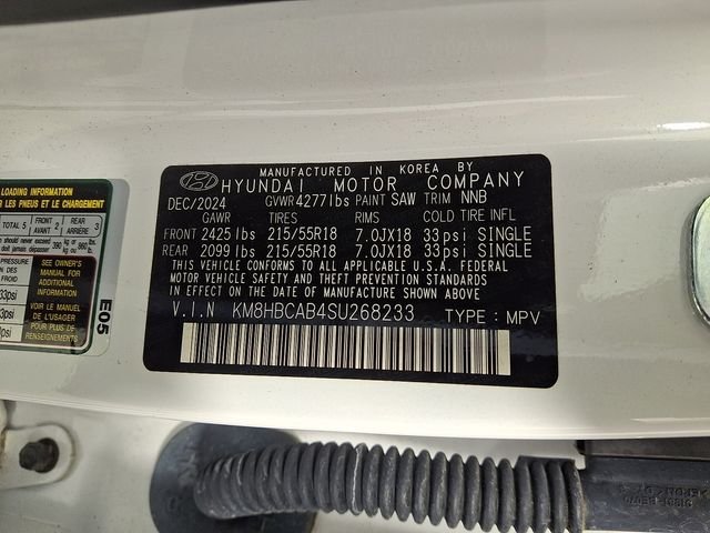 Certified Used 2025 White Hyundai SEL image 34