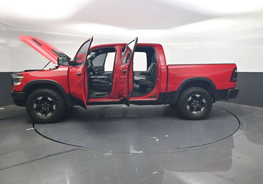 Used 2021 Flame Red Clearcoat Ram Rebel image 36