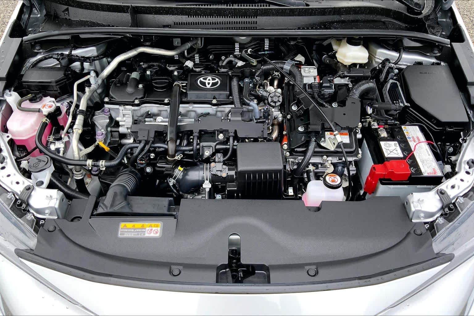 Used 2025 Classic Silver Metallic Toyota Hybrid LE image 31
