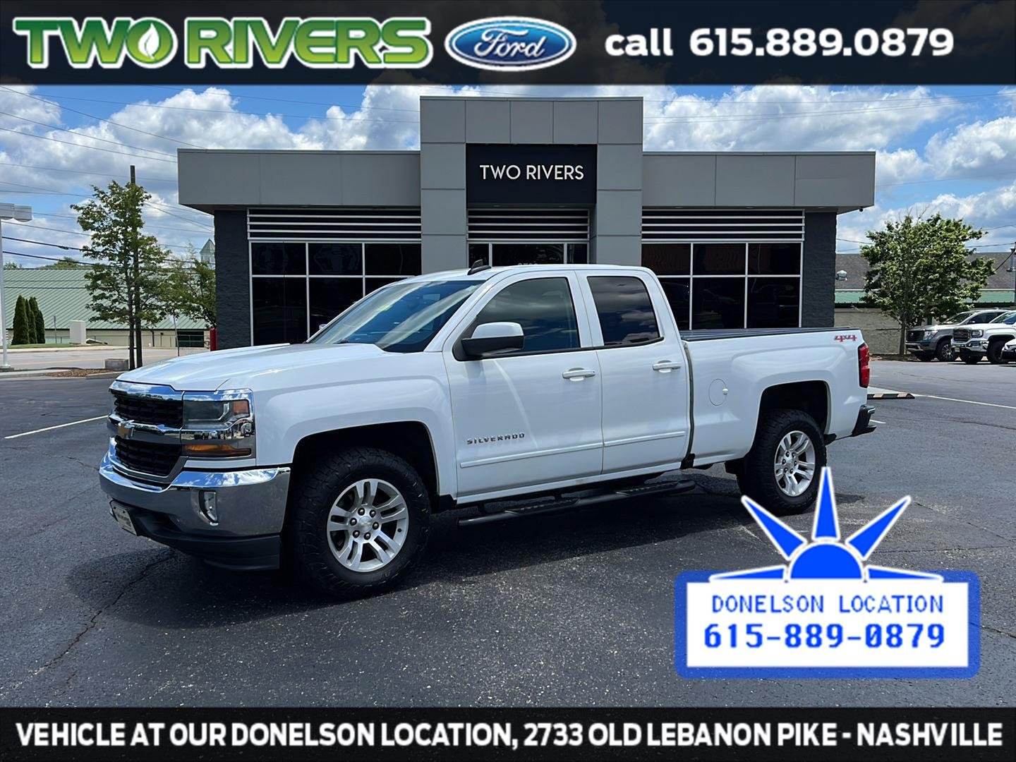 Used 2016 White CHEVROLET TRUCK LT image 1