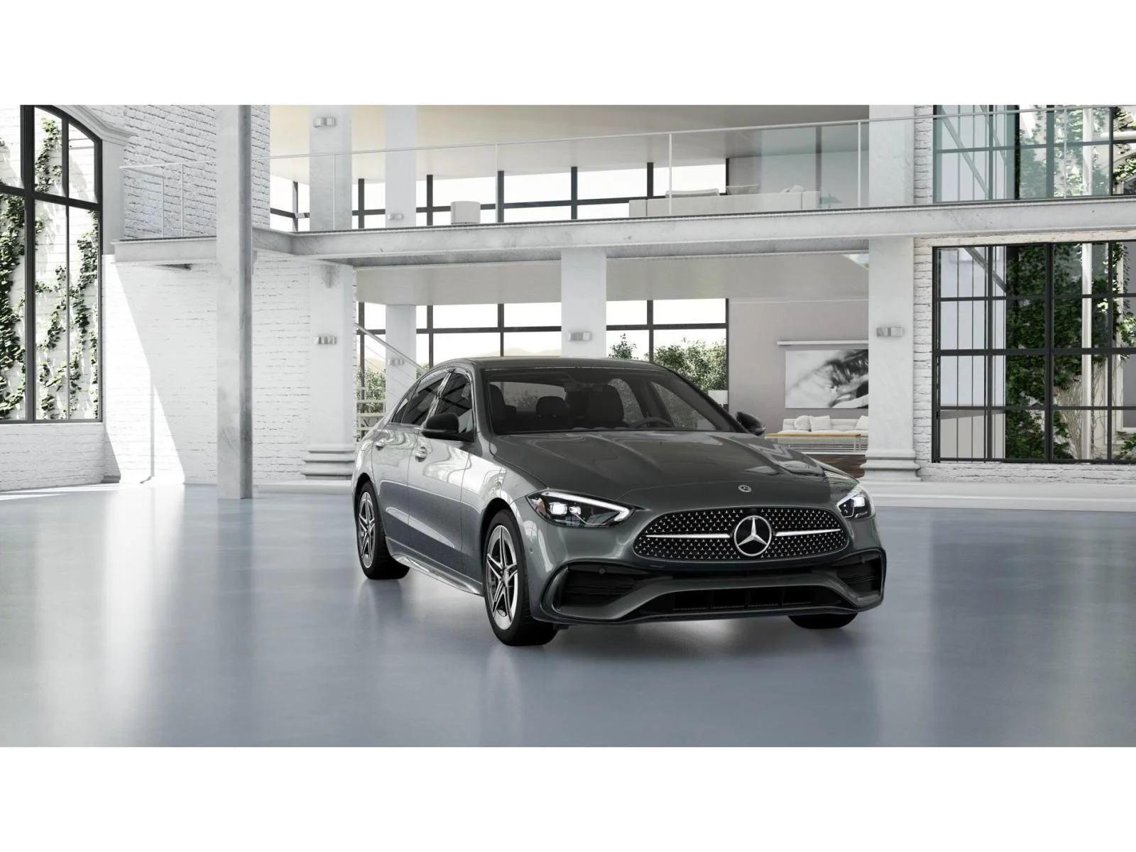 New 2027 Gray Mercedes-Benz C 300 image 9