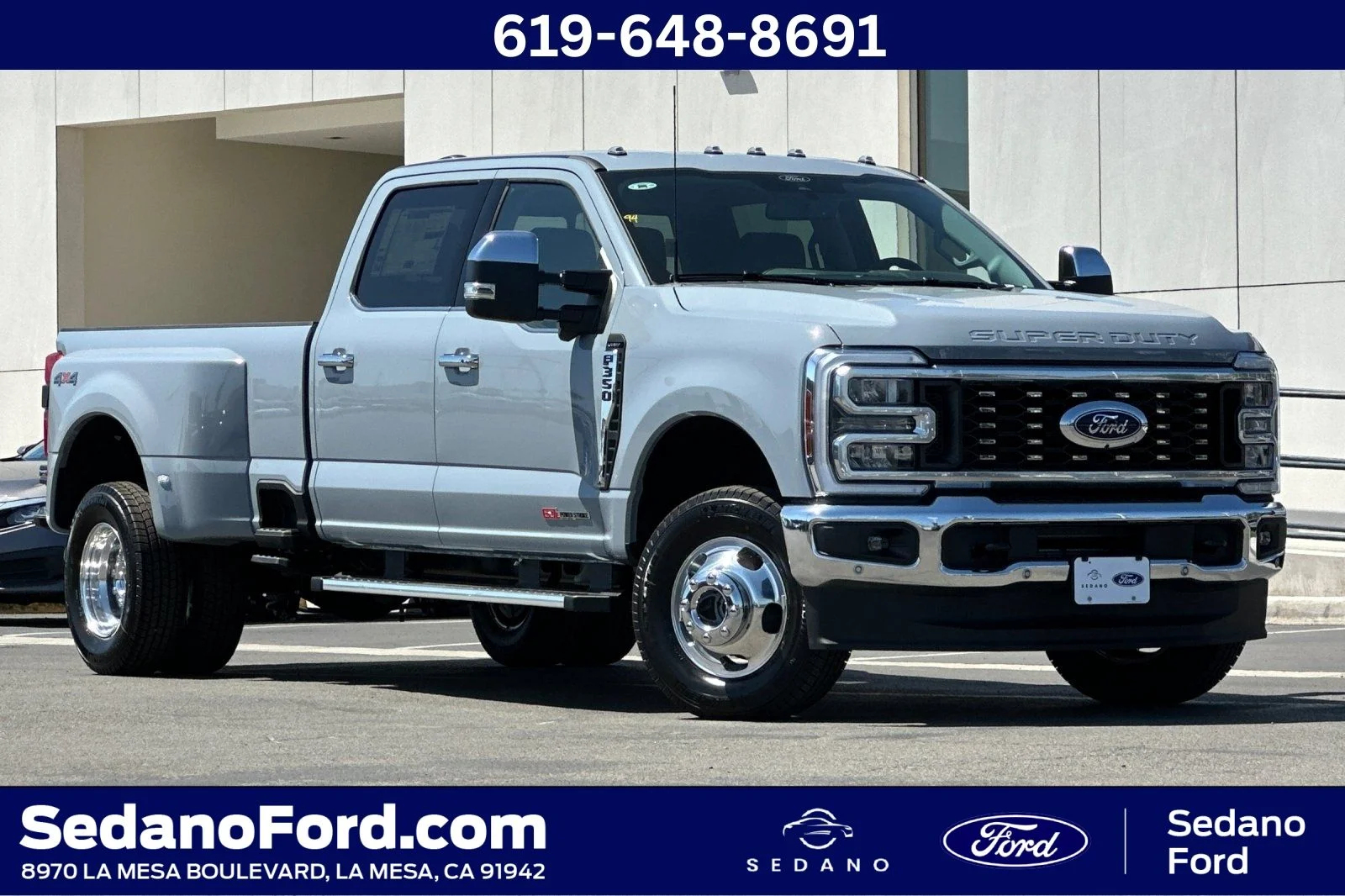 New 2026 Glacier Gray Metallic Tri-Coat Ford F-350® Lariat® image 1