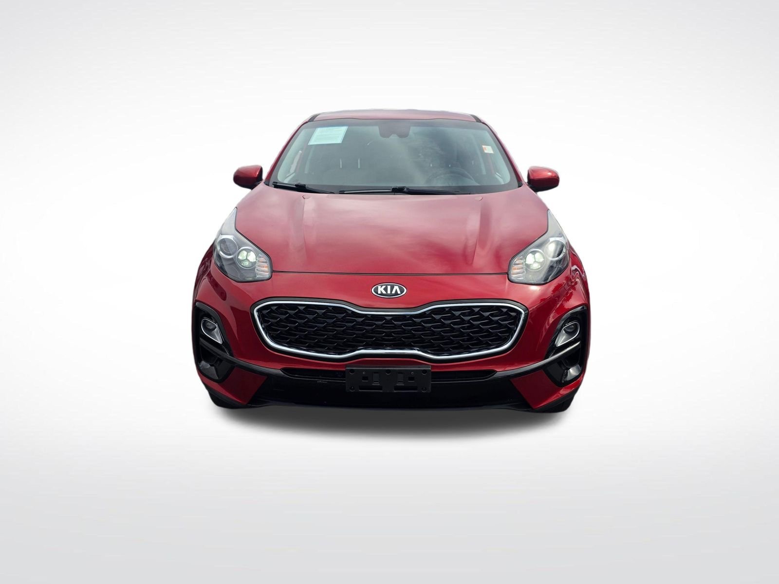 Used 2021 Hyper Red Kia LX image 3