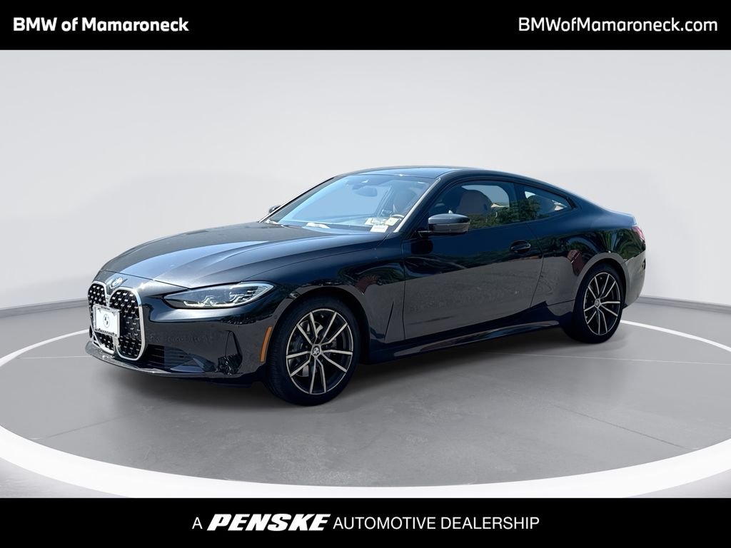 Used 2021 Black BMW 430i xDrive image 1